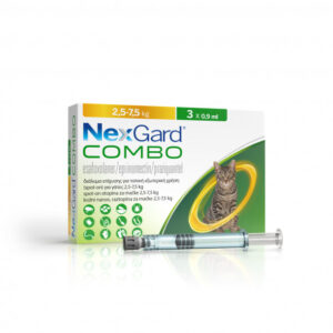 NEXGARD COMBO 2,5-7,5(3ΑΜΠΟΥΛΕΣ)